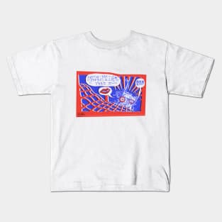 Alien talking in japanese and egyptian, by Maximiliano Lopez Barrios Kids T-Shirt